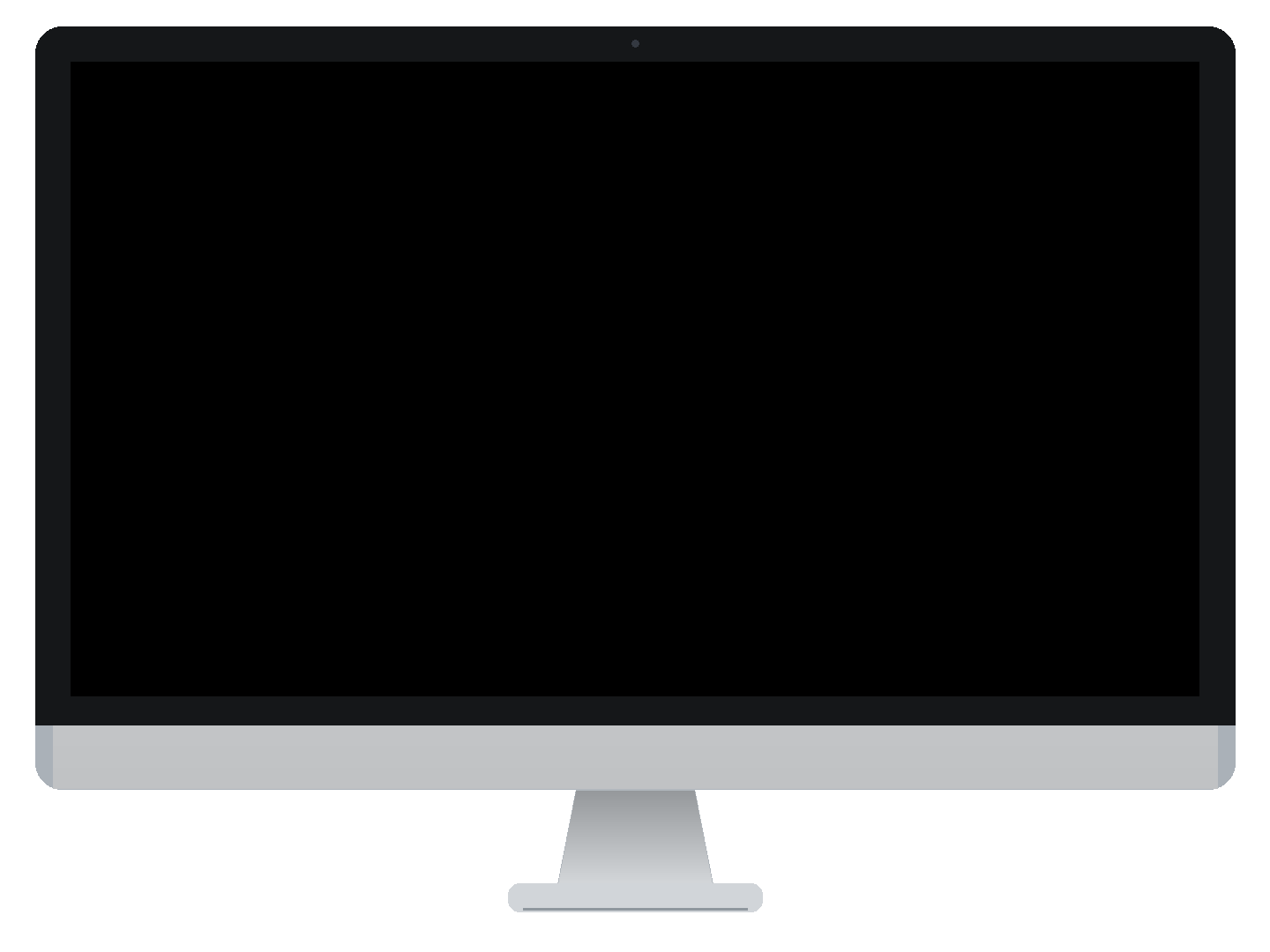 Apple-style desktop frame